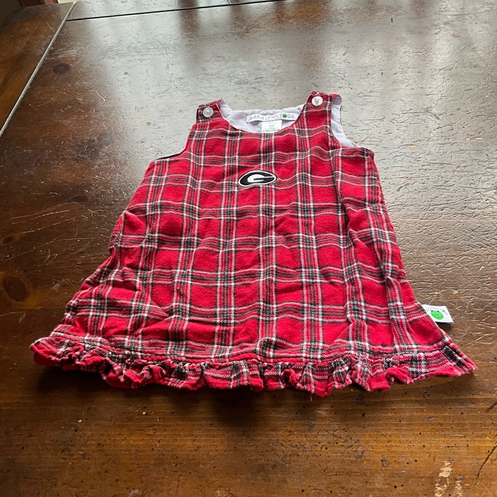 Sara Lynn Togs 18 month Georgia Bulldog dress